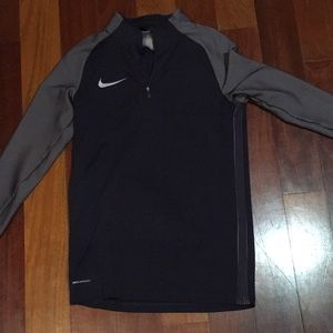 Purple Nike Soccer Pullover